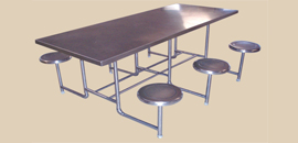 Manufacturers Exporters and Wholesale Suppliers of S S Six Seator Dinning Table Vadodara Gujarat